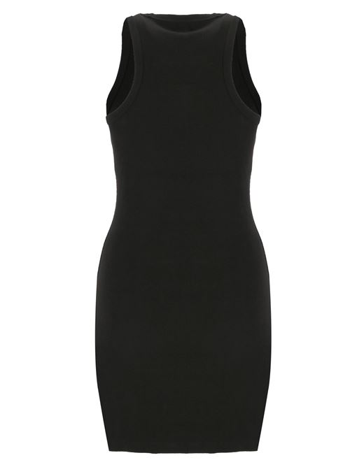 TJW Essential Rib Tank Bodycon Women's Black Dress TOMMY HILFIGER | DW0DW17406BDS